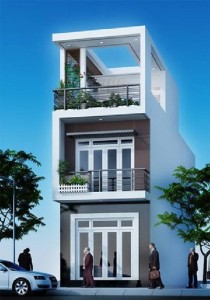 Các mẫu nhà đẹp 3 tầng tại Bình Định