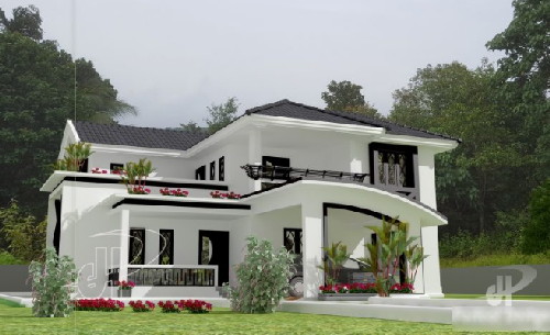 Mẫu nhà đẹp 2 tầng phổ biến tại Bình Định